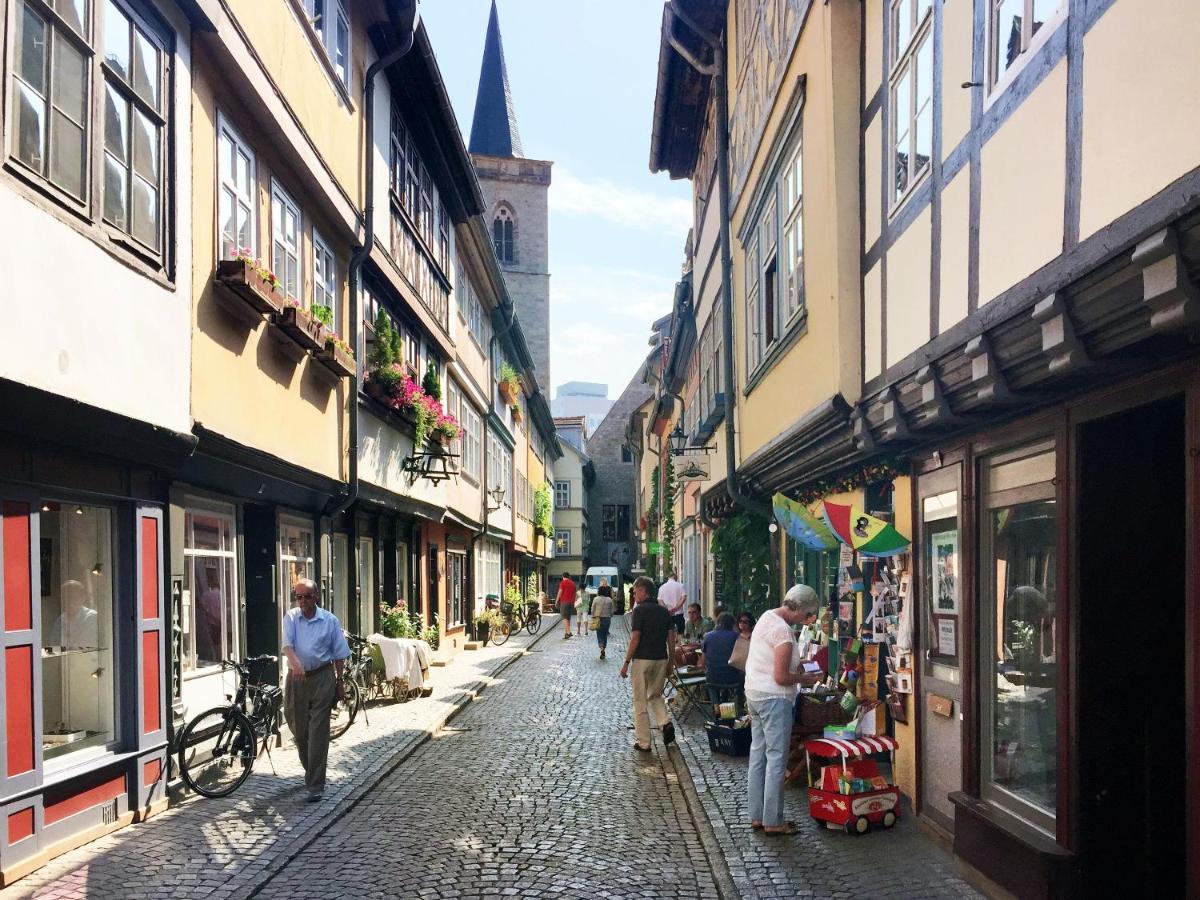 Cosy Apartment In The Heart Of Erfurt 30 M² Pets Allowed Eksteriør bilde